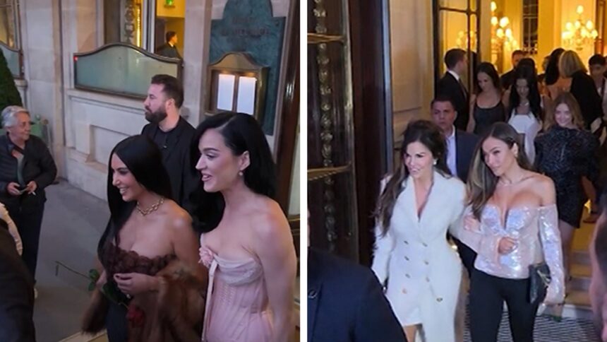 Kim Kardashian, Katy Perry e Lauren Sanchez vanno in giro a Parigi