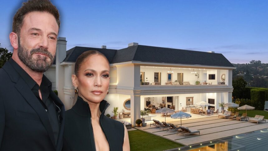Ben Affleck e Jennifer Lopez Slash Beverly Hills Mansion Price di $ 8,1 milioni