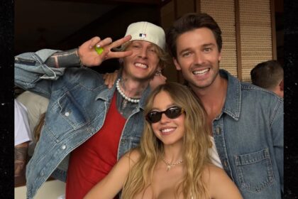 Sydney Sweeney Parties a Las Vegas con MGK e Patrick Schwarzenegger