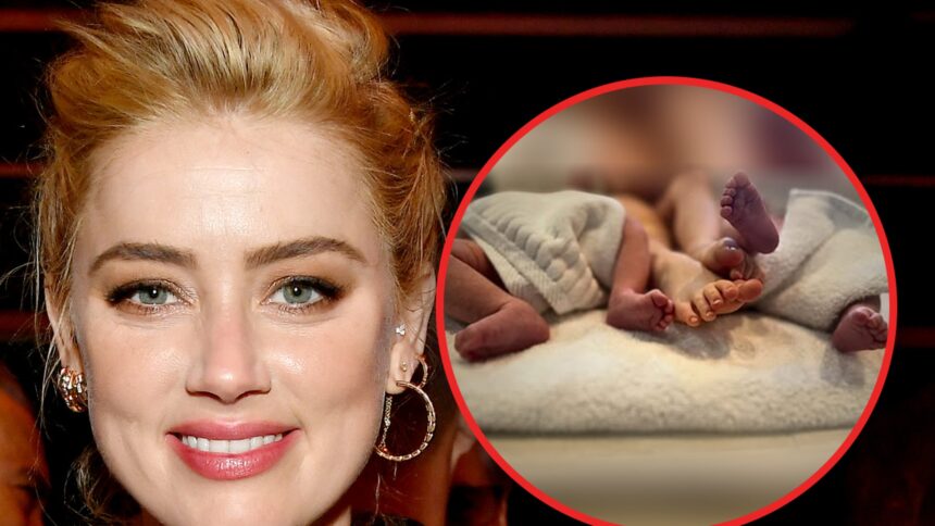 Amber Heard accoglie i gemelli, espande la sua famiglia