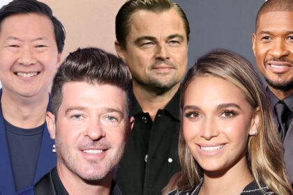 Robin Thicke, April Love Geary Wedding Guest List include Leo, Usher, Ken Jeong