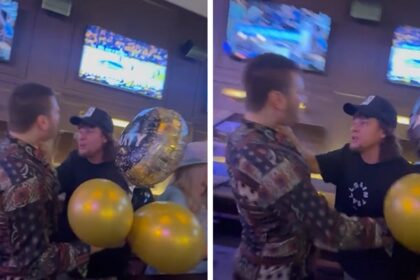 Theo von afferra il fan di gola nel bar Nashville, in video