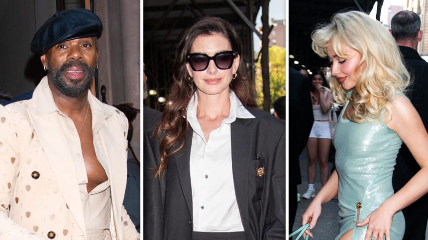 Colman Domingo, Anne Hathaway, Sabrina Carpenter uscirà per la festa di gala pre-Met