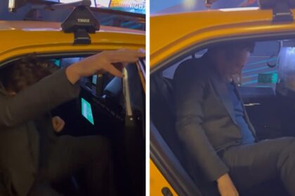 Vince Vaughn fa fatica a salire in taxi dopo notte a New York