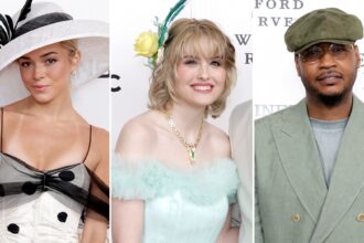 Livvy Dunn, Carmelo Anthony e More Stars frequentano il 2025 Kentucky Derby