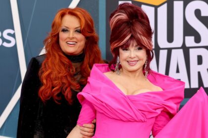 NASHVILLE, TENNESSEE - APRIL 11: (L-R) Wynonna Judd and Naomi Judd attend the 2022 CMT Music Awards at Nashville Municipal Auditorium on April 11, 2022 in Nashville, Tennessee. (Photo by Jason Kempin/Getty Images for CMT)