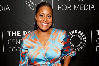 NEW YORK, NEW YORK - MAY 04: Sheinelle Jones attends the celebrations of "Queen Charlotte: A Bridgerton Story" at The Paley Museum on May 04, 2023 in New York City. (Photo by Dominik Bindl/Getty Images)