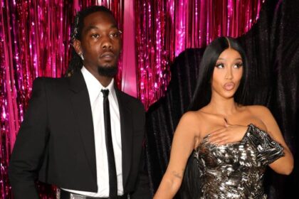 NEWARK, NEW JERSEY - SEPTEMBER 12: Offset and Cardi B attend the 2023 MTV Video Music Awards at Prudential Center on September 12, 2023 in Newark, New Jersey. (Photo by Kevin Mazur/Getty Images for MTV)