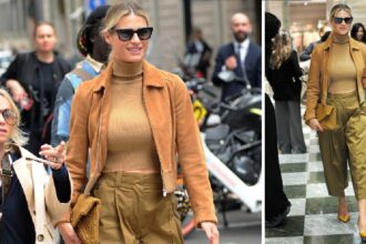 Michelle Hunziker in centro a Milano per la prova abiti: l'outfit dell'Eurovision è Made in Italy? Foto - Gossip.it