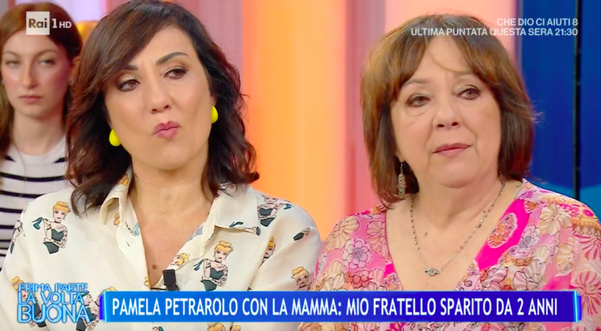 ''Abbiamo paura sia in una situazione di non ritorno'': Pamela Petrarolo legge in diretta tv la lettera ricevuta dal fratello scomparso da due anni - Gossip.it