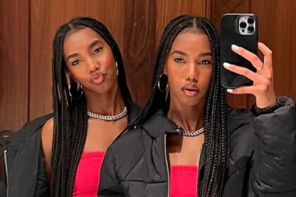 SEAN "Diddy" dei gemelli di Combs Jessie, D'Lila Graduate High School
