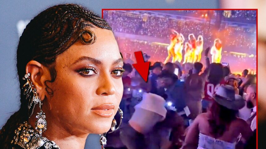 I fan di Beyoncé combattono allo spettacolo di Chicago a pochi passi dal palco, in video