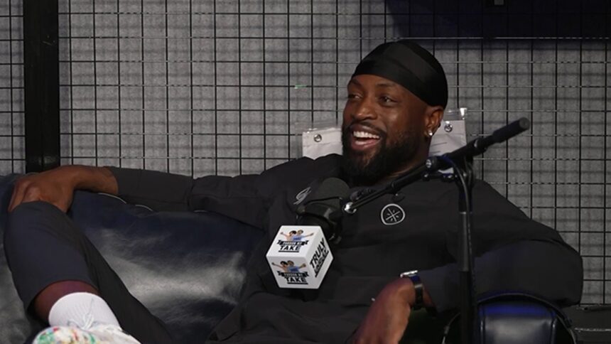Dwyane Wade ride dalla finta citazione da mangiare culo, ho pensato che fosse divertente!