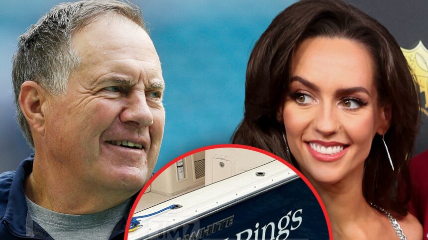La barca di Bill Belichick ottiene un nuovo lavoro di verniciatura, alimenta le voci di fidanzamento di Jordon Hudson