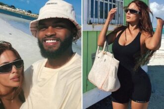 Personalità Internet Yris Palmer si riscalda in vacanza con BF Troy Daniels