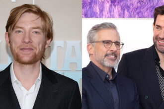 La star di "The Paper" Domhnall Gleeson rivela il consiglio di John Krasinski e Steve Carrell per interpretare lo spin -off "The Office"