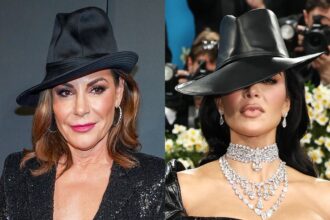 La reazione di Luann de Lesseps al look di Kim Kardashian
