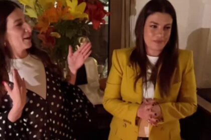 Emma Marrone festeggia 41 anni: spegne una candelina sulla torta con l'amica allo scoccare della mezzanotte, poi a pranzo con Olly, guarda - Gossip.it