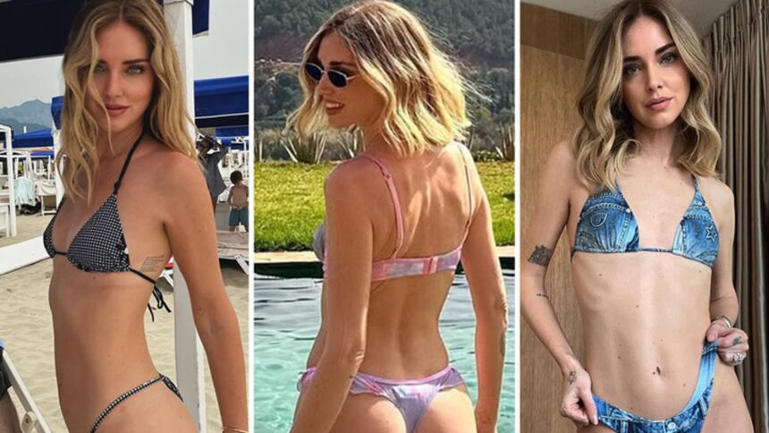 CHIARA FERRAGNI SCHEDI CALDI PER CHEBBRARE LA SUO 38 ° BAY!