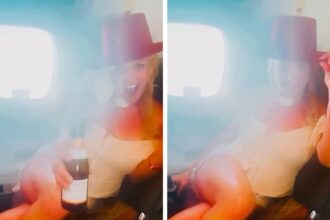 Britney Spears difende il bizzarro comportamento dell'aereo