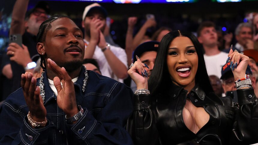 Cardi B e Stefon Diggs sembrano colpiti al gioco Knicks tra voci di appuntamenti