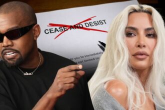 Kanye West cessa e desista lettera a Kim Kardashian solo una bufala
