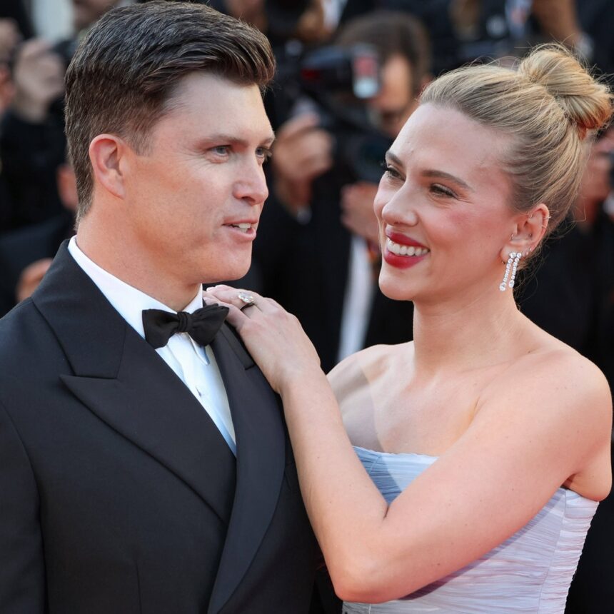 Scarlett Johansson sui piani per la festa del papà di Colin Jost