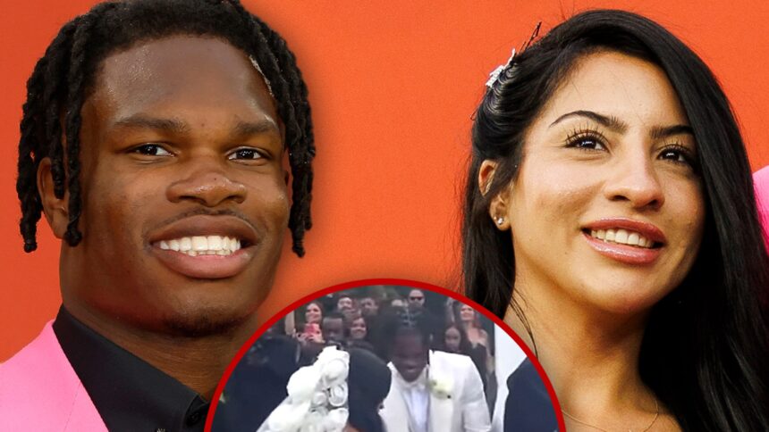 Travis Hunter sposa la fidanzata mesi dopo le critiche online alla relazione