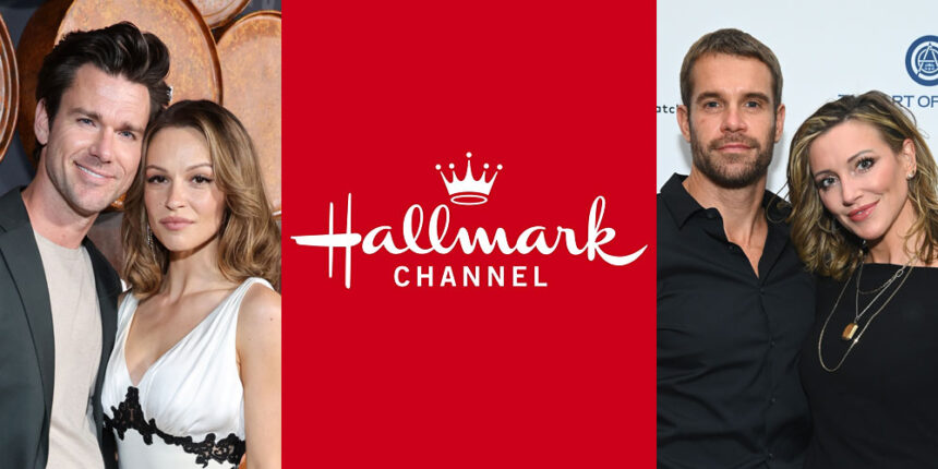Hallmark Channel ha 14 coppie di vita reale tra i suoi attori, sebbene due coppie si sono tristemente divise negli ultimi anni