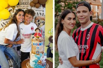 Melissa Satta festeggia gli 11 anni del figlio Maddox con festa a tema Manga, c'è anche il fidanzato Beretta, ormai di famiglia: foto - Gossip.it