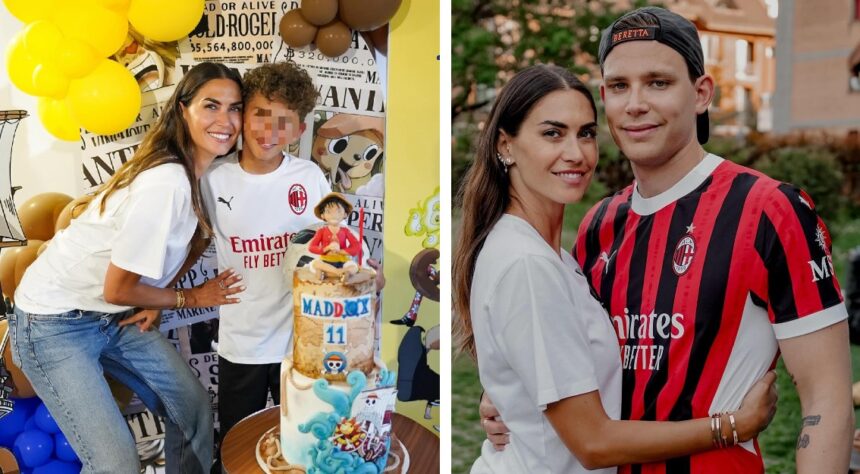 Melissa Satta festeggia gli 11 anni del figlio Maddox con festa a tema Manga, c'è anche il fidanzato Beretta, ormai di famiglia: foto - Gossip.it