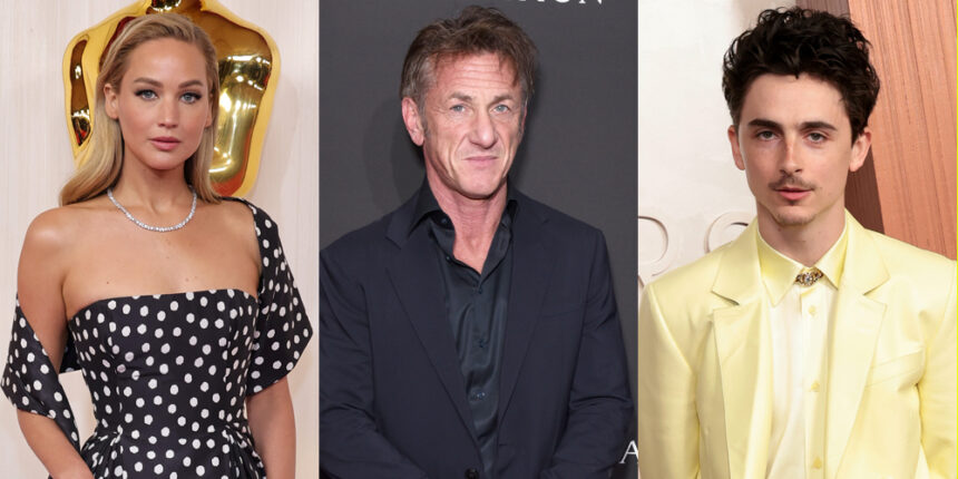 Sean Penn chiama Jennifer Lawrence "Last Movie Star", ammette di non aver mai visto Timothee Chalamet Act