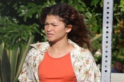 Zendaya torna al lavoro per girare la stagione 3 di "Euphoria"