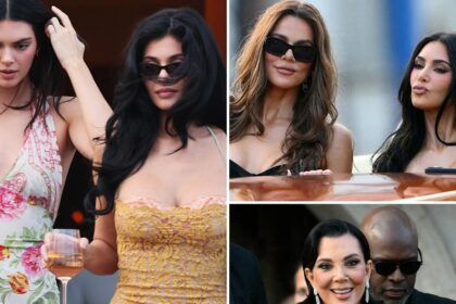 Kim Kardashian & Family Head a Bezos e Bash pre-matrimonio di Sanchez