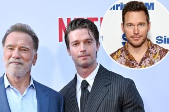 Arnold Schwarzenegger nel lavorare con Chris Pratt, Patrick Schwarzenegger