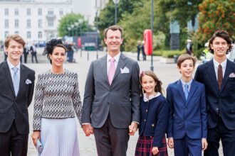 Prince Joachim al ritorno in Danimarca dopo i bambini spogliati dei titoli reali