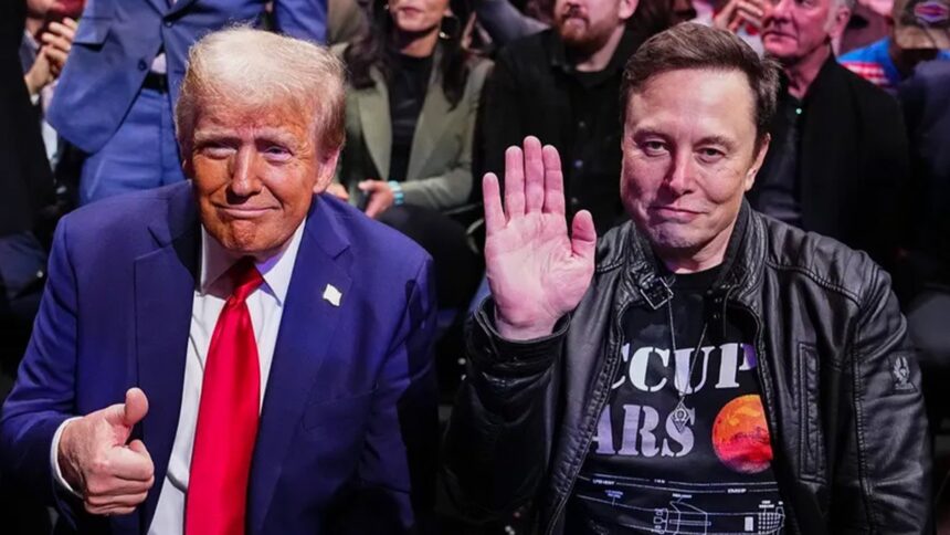 Donald Trump ed Elon Musk tempi più felici