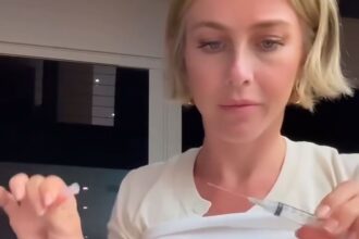 Julianne Hough dettaglia il terzo round di percorso di congelamento delle uova
