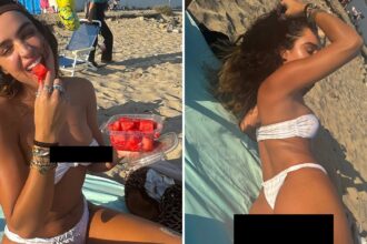 Picnic in spiaggia di Sommer Ray, niente ma bocconcini e anguria!