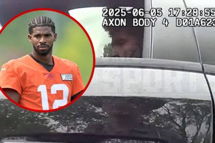 Shedeur Sanders Il traffico Stop Video mostra la polizia che dice "non sa chi sei"