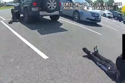 La polizia spara sospettata adolescente di armi da fuoco a Community Pool in Ohio, in video