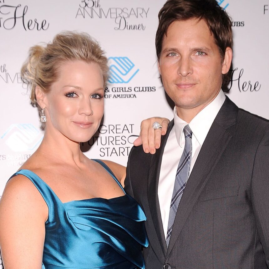 Jennie Garth, Peter Facinelli alla laurea della figlia Fiona