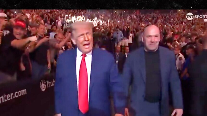 Donald Trump frequenta UFC 316 senza Elon Musk dopo settimana di sparring