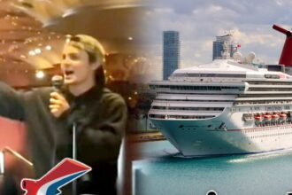 VIRAL Cruise Crooner Sensation Tyler Heyworth dice che le donne stanno inondando il suo DMS