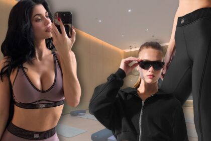 Allenati come Kylie Jenner con questi Alo Yoga Fits