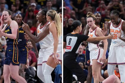 Caitlin Clark entra in violenti alterco durante il gioco WNBA, spettacoli video