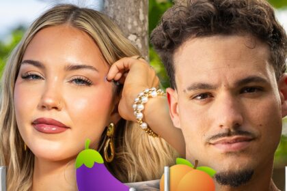 Coppia di "Love Island USA" catturata dalla telecamera facendo un po 'di cinky