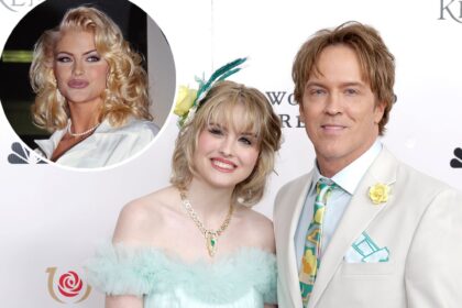 Larry Birkhead su Dannielynn Birkhead Modellazione come Anna Nicole Smith