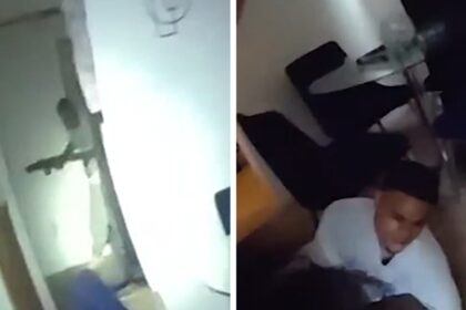 Ufficiale del LAPD elogiato dall'uomo dopo avergli sparato "buon colpo", su Body Cam