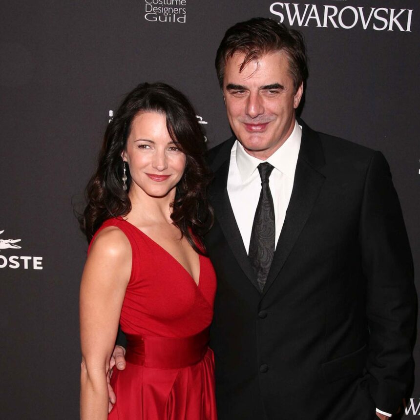 Kristin Davis si rivolge a Chris Noth Dating Rumors